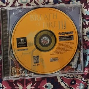 Breath of Fire III PlayStation 1 Game Disc